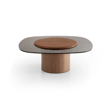 EGG - Wood and glass coffee table by Morica Design - view 3